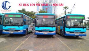 Xe buýt tuyến 109 Mỹ ĐÌnh - sân bay Nội BÀi