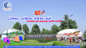 Sân bay Nội Bài du lịch Công viên Yên Sở Hoàng Mai Hà Nội