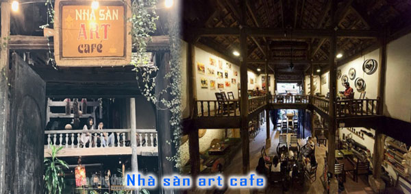 Nhà sàn Art Cafe phường Vĩnh Phúc Ba Đình Hà Nội