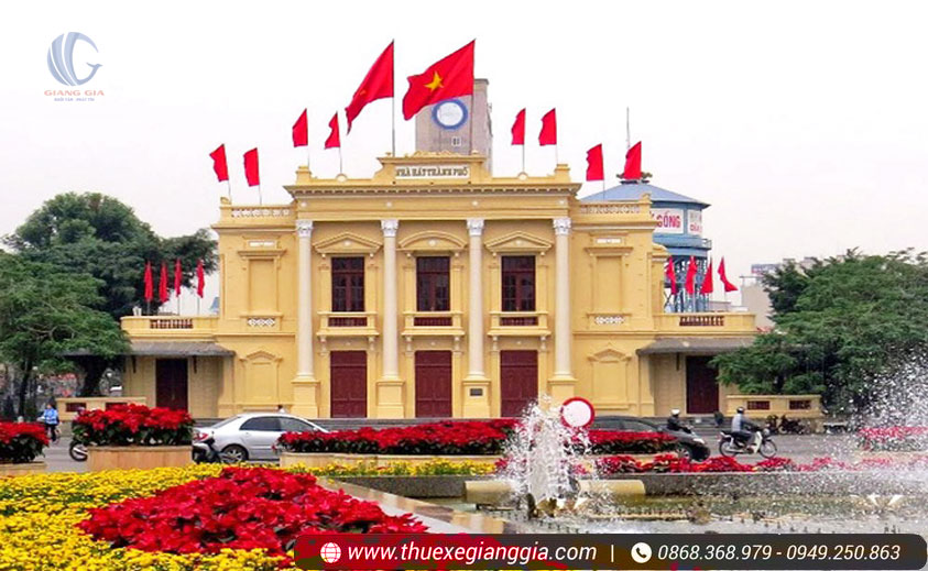 Nhà hát lớn Hải Phòng du lịch quận Hồng Bàng Hải Phòng