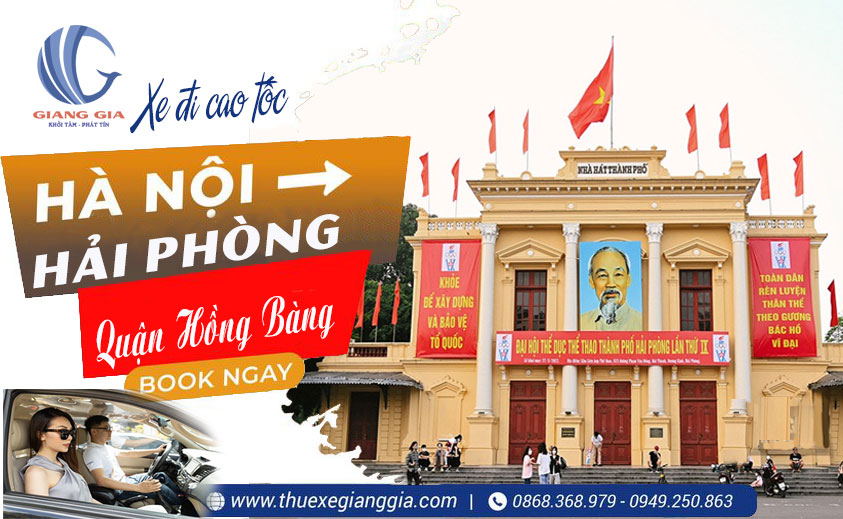 Taxi Hà Nội đi Hồng Bàng Hải Phòng giá rẻ