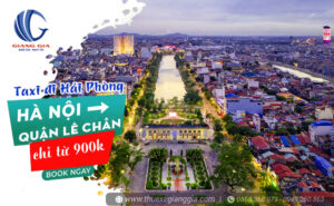 Taxi Hà Nội đi Lê Chân Hải Phòng giá rẻ
