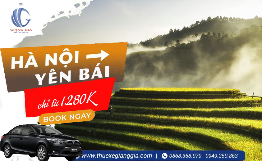 Giá xe taxi Hà Nội Yên Bái giá rẻ nhất