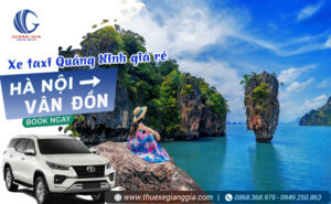Xe taxi Hà Nội đi Vân Đồn Quảng Ninh giá rẻ