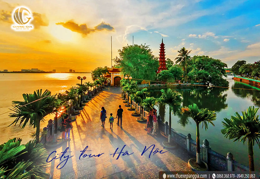 Chùa Trấn Quốc hành trình City tour Hà Nội