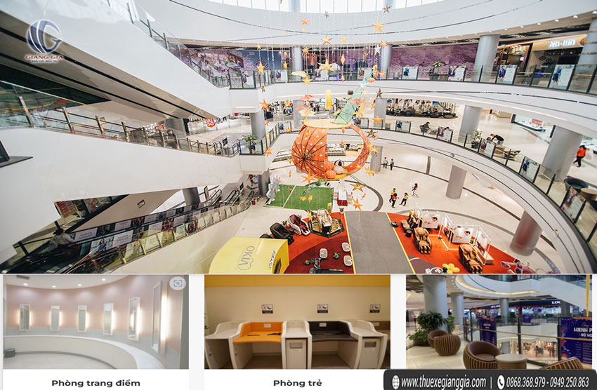 Aeon Mall Long Biên với thiết kế sang trọng hiện đại